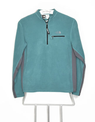 The North Face light green fleece jacket