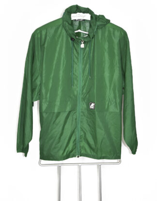 Kway dark green rain jacket - S