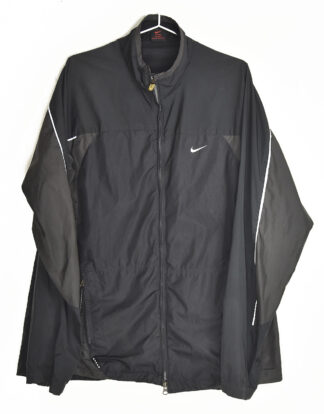 Nike black and grey rain jacket - L