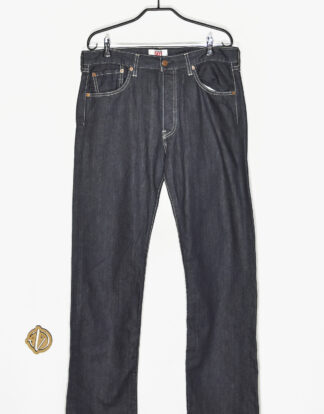 Levi's 501 loose charcoal jean with white sewings - 32/34