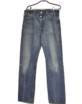 Levi's 501 loose distressed blue jean - 33/34