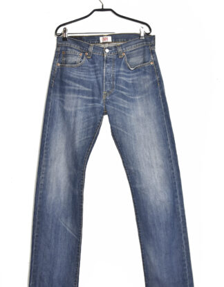 Levi's 501 distressed blue jean - 33/34