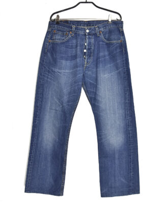 Levi's 501 loose distressed blue jean - 33/30