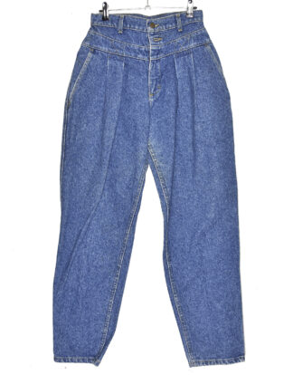 Lee high waist baggy blue jeans