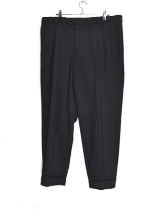 Black pleated trousers - 26