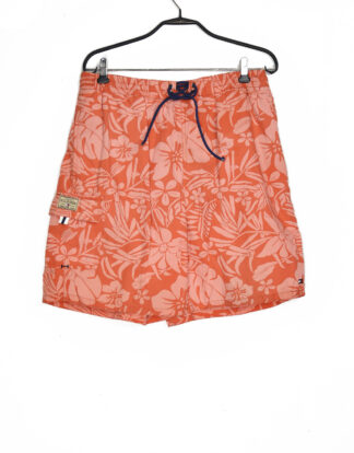 Tommy Hilfiger orange floral printed shorts - L