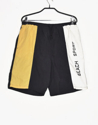 Beach Sport black and yellow shorts - 54