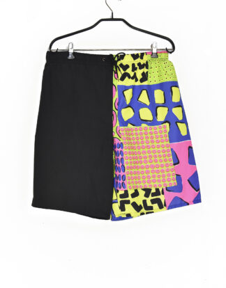 80's neon vintage printed shorts