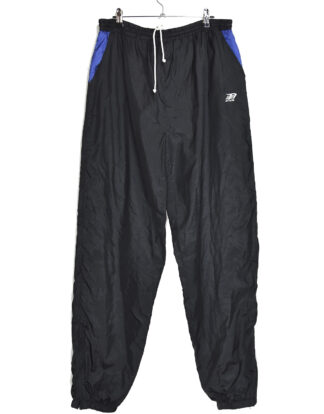 Antilope black and blue sport track pants - XL