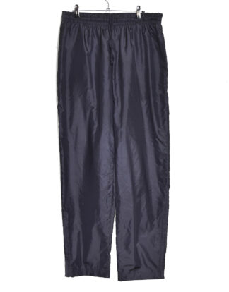 Black sport track pants - L