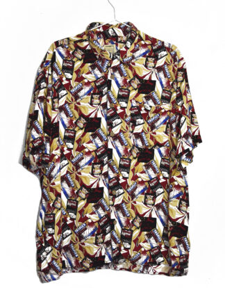 Hawaii tropical cocktails vintage design shirt - M