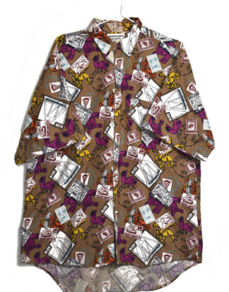 Hawaii postal sailboat vintage design shirt - L