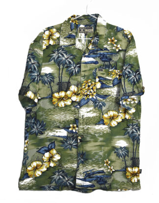 Hawaii palms and flowers vintage design shirt - M