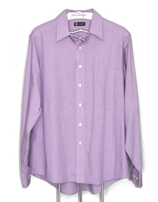 Chaps light purple shirt - L