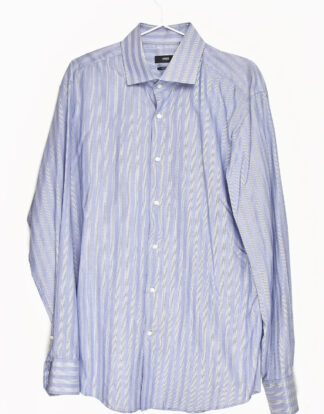 Boss light blue vertical lines shirt - 44