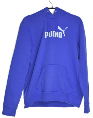 Puma bright blue hodded sweatshirt - L