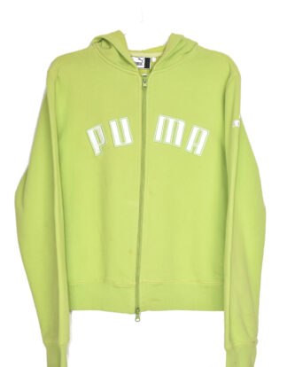 Puma bright green hodded sweatshirt - XXL