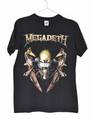 Megadeth band logo black t-shirt - S
