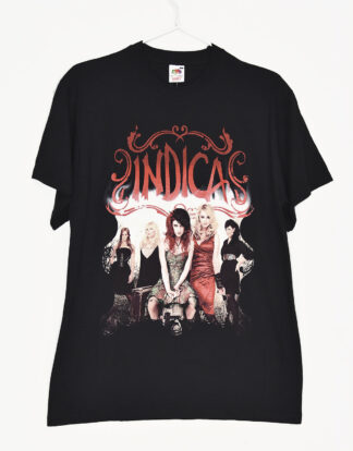 Indica metal band black t-shirt