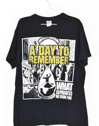 A Day to Remember print black t-shirt - L