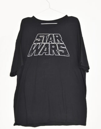 Star Wars logo vintage black t-shirt - XL