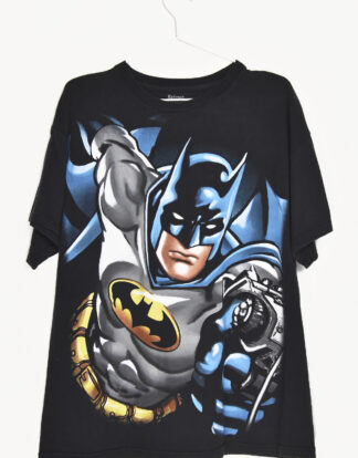 Batman print black t-shirt - L