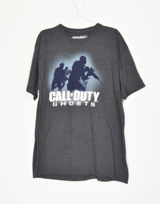 Call of Duty Ghost print grey t-shirt