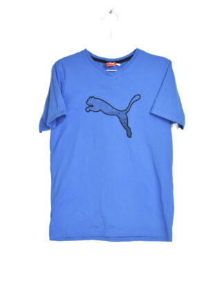 Puma logo blue t-shirt