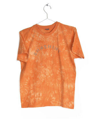Tie dye orange t-shirt
