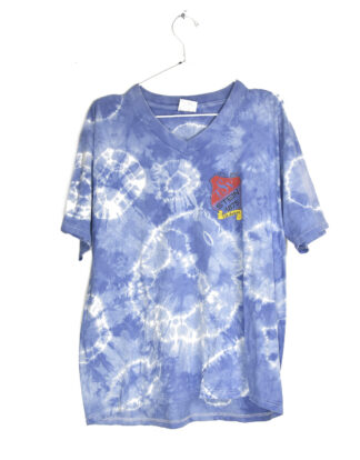 Tie dye blue t-shirt - XL