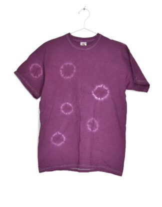 Tie dye purple t-shirt