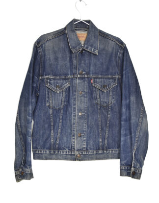 Levi's distressed denim jacket - L