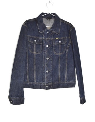 NB blue denim jacket - L