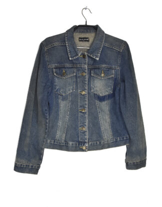Suzanne distressed blue denim