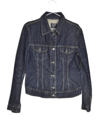GAS dark blue denim jacket - L