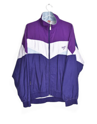 Vintage purple white and blue sport jacket