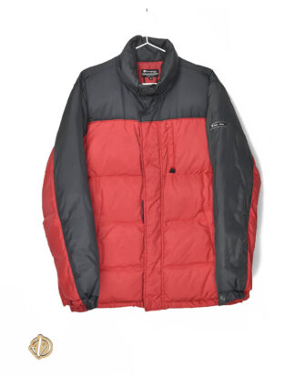 Champion red and black winter jacket - M