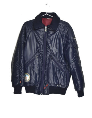 Dark blue winter jacket