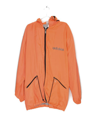 Adidas orange back design winter jacket - XL