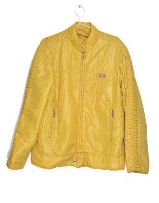 Retro yellow winter jacket