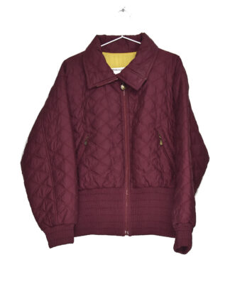 Retro plum winter jacket - 44
