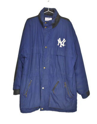 NY Yankees blue and black winter jacket - L