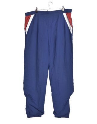 Blue with red and white sport track pants - M