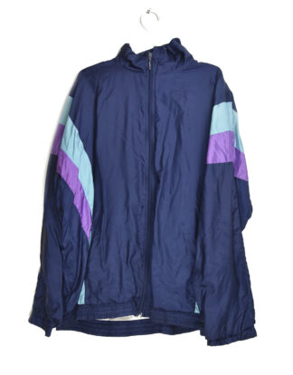 Retro blue and purple summer jacket - 58