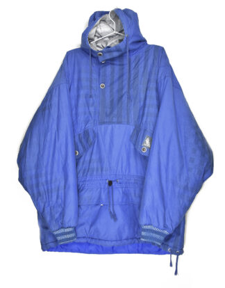 Retro blue winter jacket
