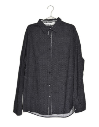 Smash mini print black shirt - 2XL