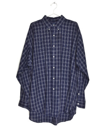 No Brand blue check shirt - XL