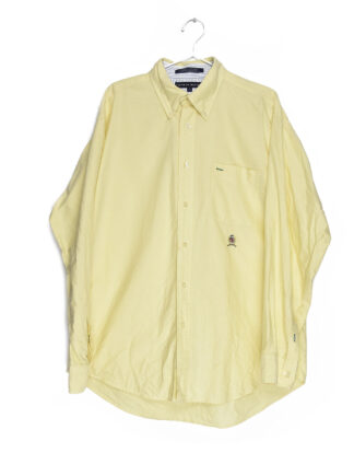 Tommy Hilfiger light yellow shirt - L