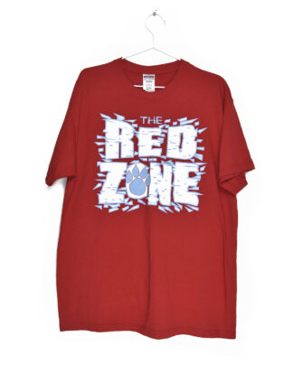 The Red Zone print red t-shirt - XL