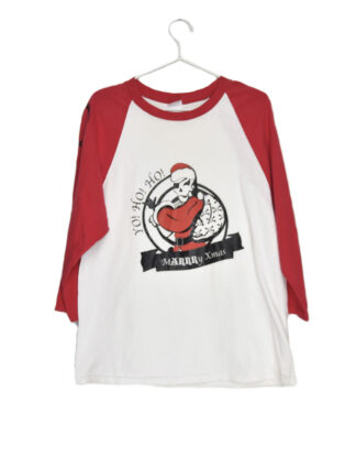 Pyrate Prynts white and red vintage print - M